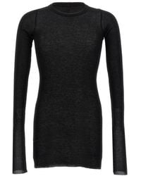 Rick Owens - Viscose T-Shirt - Lyst
