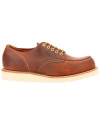 Red Wing - Shop Moc Oxford Stitching Leather Lace-Up - Lyst