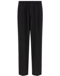 Cellar Door - Relaxed Pleated Trousers - Lyst