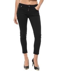 DSquared² - Skinny Flat Front Pants - Lyst