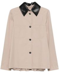 Sportmax - Rainwear With Contrasting Collar - Lyst
