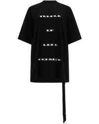 Rick Owens - T-Shirt Jumbo Ss Cotton T-Shirts - Lyst