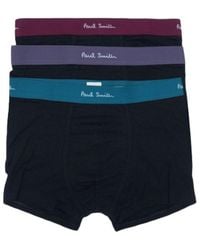 Paul Smith - Logo-Print Briefs Pack Of Three - Lyst