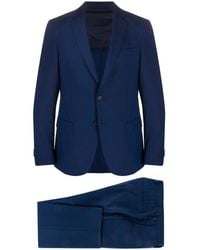 BOSS - Virgin Wool Single-Breasted Two-Piece Suit - Lyst