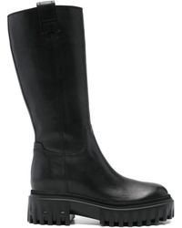 Hogan - H700 Leather Boots - Lyst
