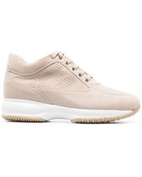 Hogan - Interactive Lace Up Sneakers - Lyst