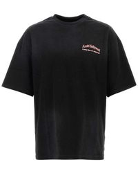 Amiri - Crew Neck Logo T-Shirt - Lyst