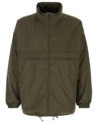 Saint Laurent - Mock Collar Jacket - Lyst