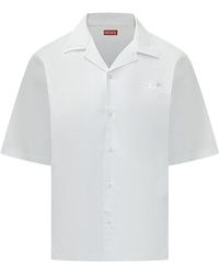 DIESEL - Regular Solid Shirt - Lyst
