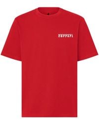Ferrari - Crew Neck T-Shirt - Lyst