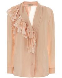 Alberta Ferretti - Regular Solid Shirt - Lyst