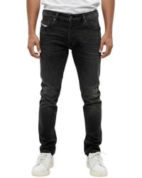 DIESEL - Mid Rise Jeans - Lyst