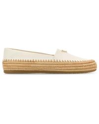 Prada - Leather Espadrilles - Lyst