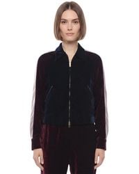 Stella McCartney - Embroidered Shirt Collar Jacket - Lyst