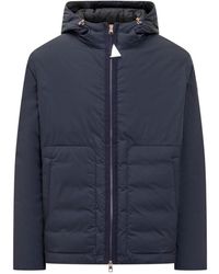 Moncler - Solid Hood Jacket - Lyst
