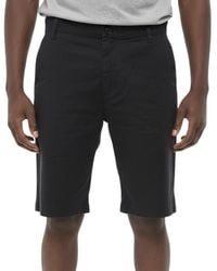 DIESEL - Solid Cotton Shorts - Lyst
