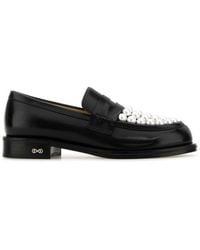 Mach & Mach - Mach & Leather Sirene Loafers - Lyst