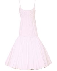Jacquemus - Square Neck Midi Dress - Lyst