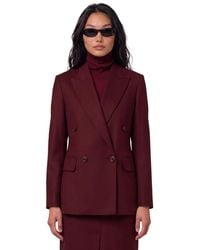 Max Mara - Double-Breasted Scenico Jacket - Lyst