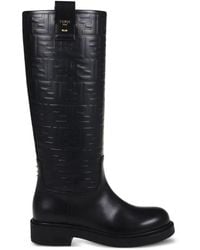 Fendi - Leather Boots - Lyst