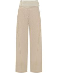 Sportmax - Straight Flat Front Pants - Lyst
