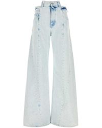 Maison Margiela - Light Flared High Rise Jeans - Lyst