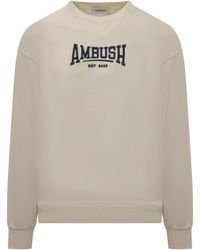 Ambush - Graphic Crew Neck Sweatshirt - Lyst