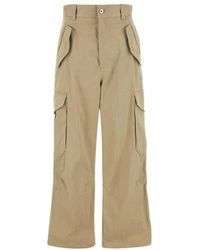 Bottega Veneta - Wide Leg Cargo Pant - Lyst