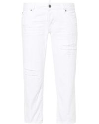 DSquared² - Straight Mid Rise Jeans - Lyst
