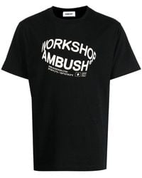 Ambush - Logo Cotton T-Shirt - Lyst