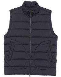 Herno - Quilted Sleeveless Jacket - Lyst