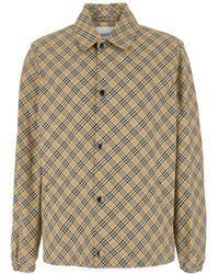 Burberry - Shirt Collar Jacket - Lyst
