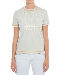 DIESEL - Logo Crew Neck T-Shirt - Lyst