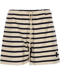 Moncler - Stripes Shorts - Lyst
