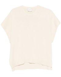 Alysi - Crew Neck Short Sleeves T-Shirt - Lyst