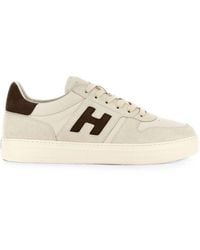 Hogan - H668 Leather Sneakers - Lyst