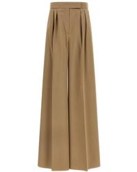 Max Mara - Relaxed Pleated Pants - Lyst