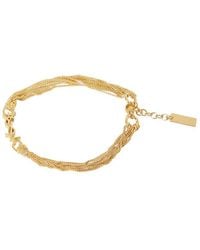 Saint Laurent - Cassandre Chain Bracelet - Lyst