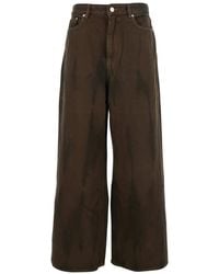 Ganni - Loose High Rise Jeans - Lyst