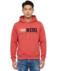DIESEL - Logo Regular Hoodie - Lyst