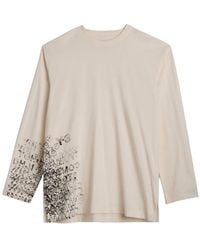 Y-3 - Graphic Crew Neck T-Shirt - Lyst