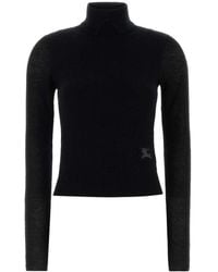 Burberry - Wool Blend Sweater - Lyst