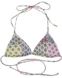 MC2 Saint Barth - Triangle Bikini Top - Lyst