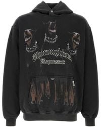 Represent - Charcoal Thoroughbred Sweatshirt - Lyst