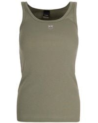 Pinko - Solid Round Neck Top - Lyst