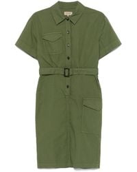 Woolrich - Cotton Shirt Dress - Lyst