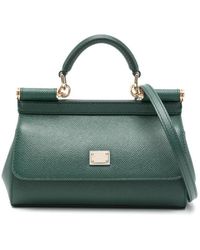 Dolce & Gabbana - Sicily Small Satchel - Lyst