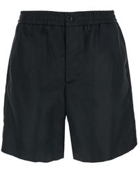 Ami Paris - Shorts With Elastic Waist And Ami De Coeur Detail On The Back - Lyst