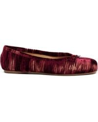Maison Margiela - Tabi Toe Ballet Flats - Lyst