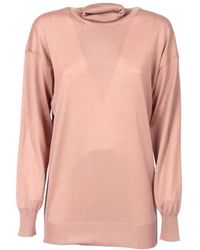 Tom Ford - High-neck Knitted Long-sleeve Top - Lyst